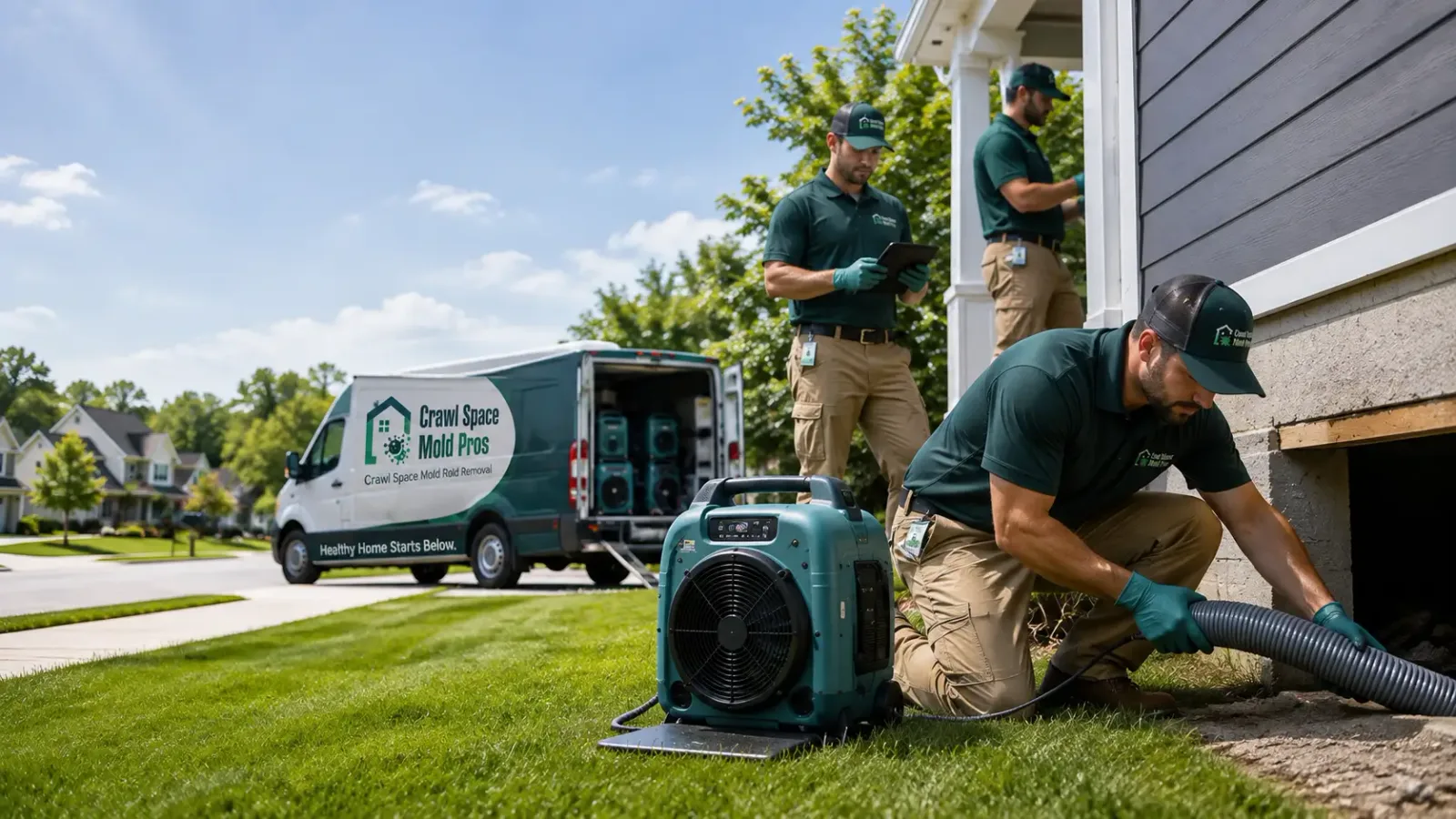 Crawl Space Mold Removal in Middlefield, OH
